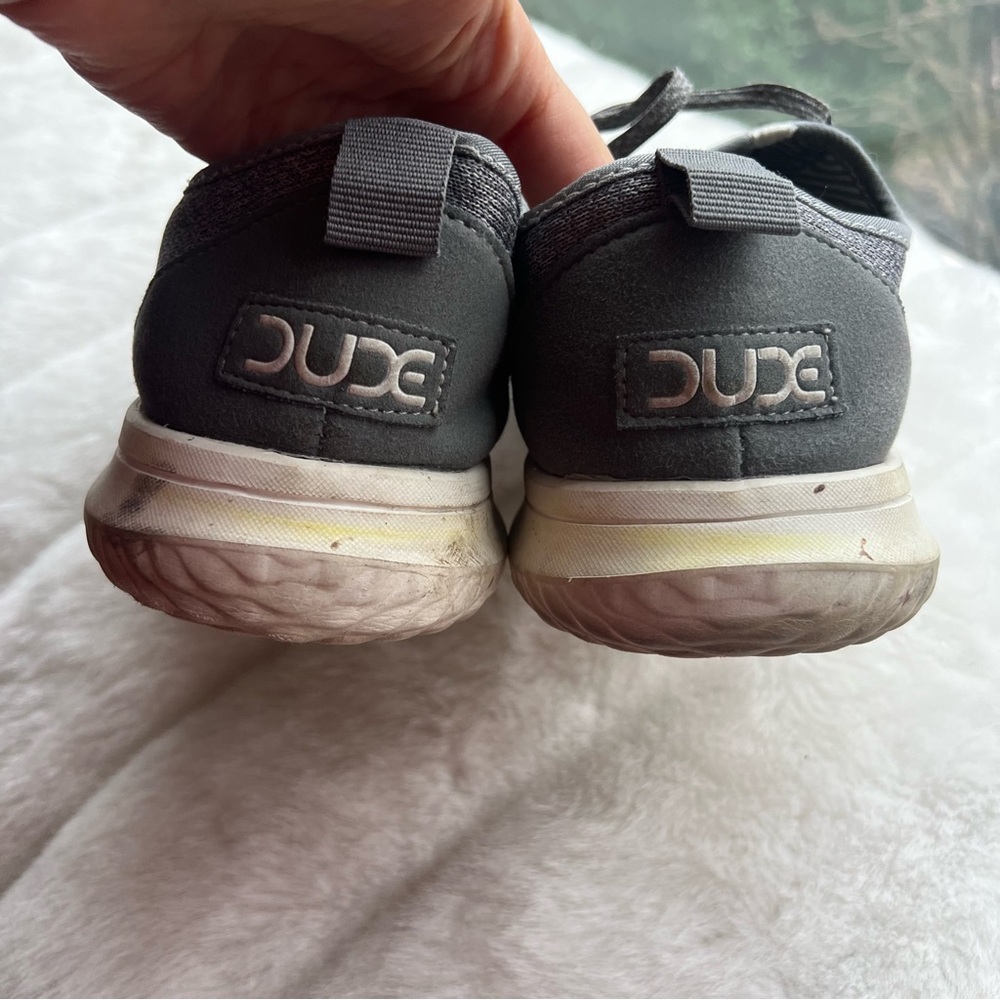 Hey Dude Mens Relay Sox shoes grey Size 9 Men’s - Picture 2 of 14